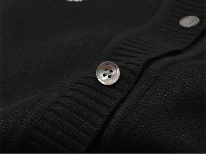 Y2K Korean Butterflies Vintage Sweater