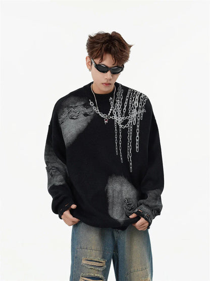 Shadow Chains Knit Sweater