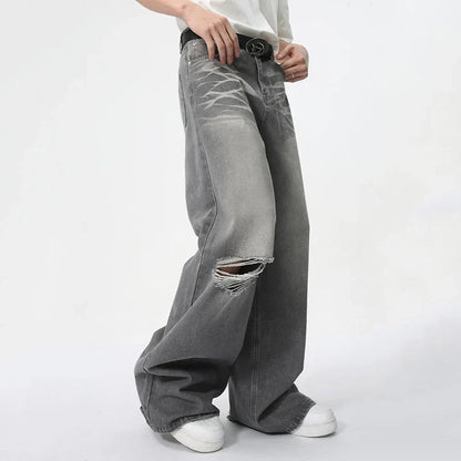 Vintage Distressed Baggy Jeans