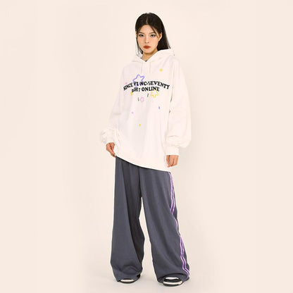 Star Graphic Oversized Hoodie