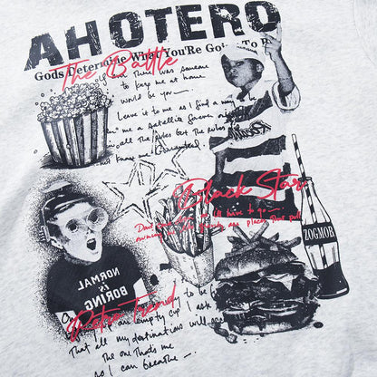AHOTERO Retro Art Hoodie