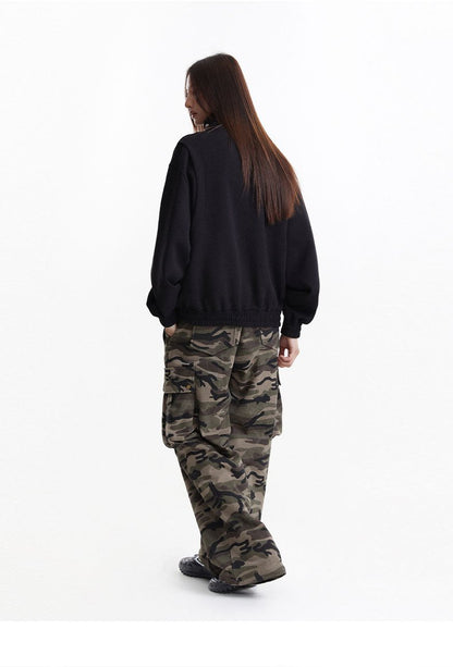 Full-Zip High-Neck Track Jacket