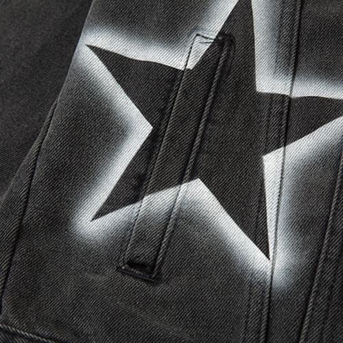 Baggy Star Washed Denim Jacket